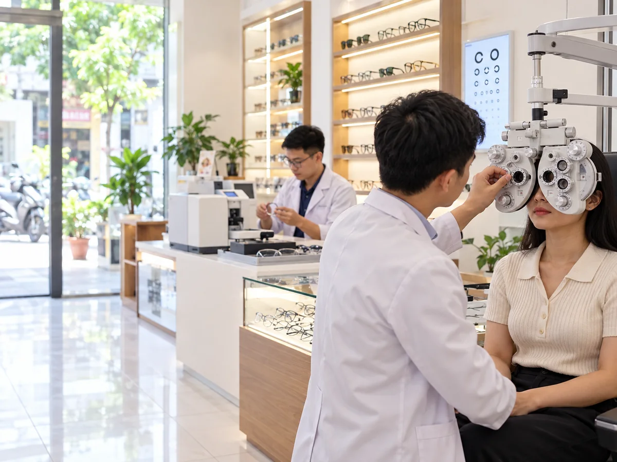 Đặt lịch đo mắt