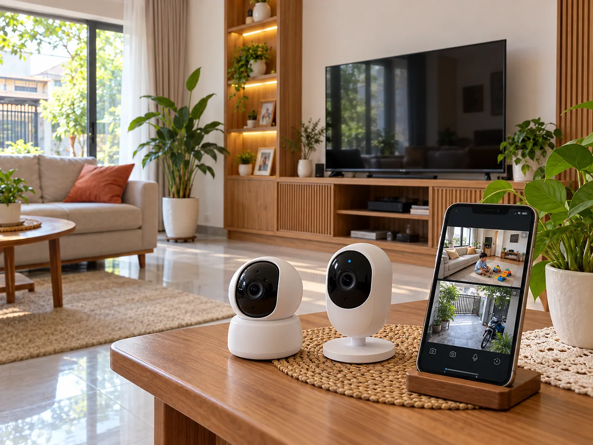 Camera Wifi Gia Đình Cơ Bản