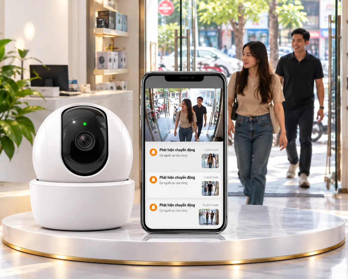 Giải Pháp Imou Cho Cửa Hàng