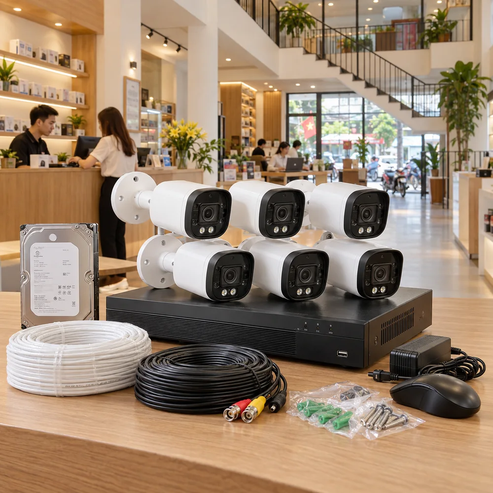 Gói camera cửa hàng